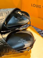 Load image into Gallery viewer, Louis Vuitton Paseo Flat Comfort Sandal Black For Women LV 1A9RDO
