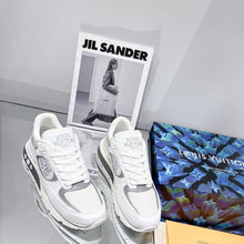 Load image into Gallery viewer, Louis Vuitton Run Away Sneaker Iridescent Textile White For Women LV