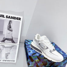 Load image into Gallery viewer, Louis Vuitton Run Away Sneaker Iridescent Textile White For Women LV