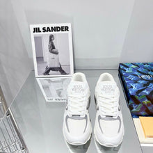 Load image into Gallery viewer, Louis Vuitton Run Away Sneaker Iridescent Textile White For Women LV