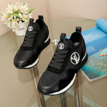 Load image into Gallery viewer, Louis Vuitton Run Away Sneaker Patent Black Canvas For Women LV