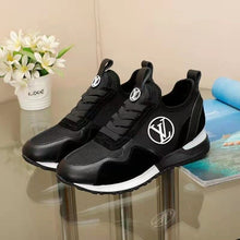 Load image into Gallery viewer, Louis Vuitton Run Away Sneaker Patent Black Canvas For Women LV