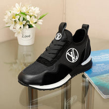 Load image into Gallery viewer, Louis Vuitton Run Away Sneaker Patent Black Canvas For Women LV
