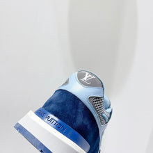 Load image into Gallery viewer, Louis Vuitton Run Away Sneaker Patent Monogram Material Blue For Women LV