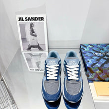 Load image into Gallery viewer, Louis Vuitton Run Away Sneaker Patent Monogram Material Blue For Women LV