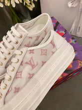 Load image into Gallery viewer, Louis Vuitton Stellar Sneaker Technical Fabric Pink/White For Women LV