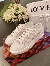 Load image into Gallery viewer, Louis Vuitton Stellar Sneaker Technical Fabric Pink/White For Women LV