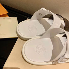Load image into Gallery viewer, Louis Vuitton Sunbath Flat Mules PVC Spring/Summer Collection White