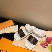 Load image into Gallery viewer, Louis Vuitton Sunbath Flat Mules PVC Spring/Summer Collection White