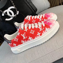 Load image into Gallery viewer, Louis Vuitton Time Out Sneaker Red For Women LV