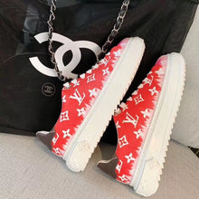 Load image into Gallery viewer, Louis Vuitton Time Out Sneaker Red For Women LV