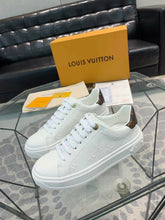 Load image into Gallery viewer, Louis Vuitton Time Out Sneaker White For Women LV 1A9HBD