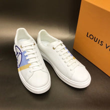 Load image into Gallery viewer, Louis Vuitton Time Out Sneaker White/Blue For Women LV