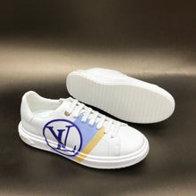 Load image into Gallery viewer, Louis Vuitton Time Out Sneaker White/Blue For Women LV