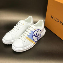 Load image into Gallery viewer, Louis Vuitton Time Out Sneaker White/Blue For Women LV