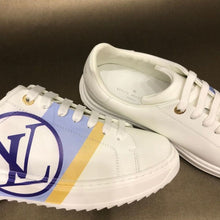 Load image into Gallery viewer, Louis Vuitton Time Out Sneaker White/Blue For Women LV