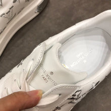 Load image into Gallery viewer, Louis Vuitton Time Out Sneaker White/Silver For Women LV