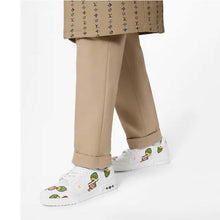 Load image into Gallery viewer, Louis Vuitton Unisex LV Trainer Sneaker White Printed Calf Leather Rubber Outsole