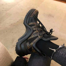 Load image into Gallery viewer, Louis Vuitton Women LV Archlight Sneaker Patent Monogram Canvas Technical Fabrics