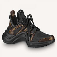 Load image into Gallery viewer, Louis Vuitton Women LV Archlight Sneaker Patent Monogram Canvas Technical Fabrics