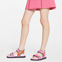 Load image into Gallery viewer, Louis Vuitton Women Pool Pillow Flat Comfort Sandal Blue Calf Leather