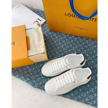 Load image into Gallery viewer, Louis Vuitton Women Time Out Sneaker Debossed Calf Leather Monogram Flowers
