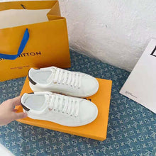 Load image into Gallery viewer, Louis Vuitton Women Time Out Sneaker Debossed Calf Leather Monogram Flowers