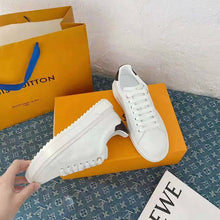 Load image into Gallery viewer, Louis Vuitton Women Time Out Sneaker Debossed Calf Leather Monogram Flowers