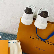 Load image into Gallery viewer, Louis Vuitton Women Time Out Sneaker Debossed Calf Leather Monogram Flowers
