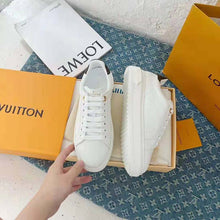 Load image into Gallery viewer, Louis Vuitton Women Time Out Sneaker Debossed Calf Leather Monogram Flowers