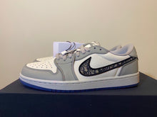 Load image into Gallery viewer, Nike Dior x Air Jordan Low Top Grey Women