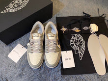 Load image into Gallery viewer, Nike Dior x Air Jordan Low Top Grey Women
