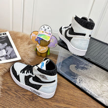 Load image into Gallery viewer, Nike Louis Vuitton High Top Beaded Women