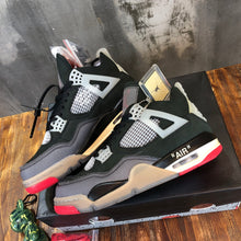 Load image into Gallery viewer, Nike Off-White x Air Jordan 4 Bred Women