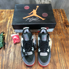 Load image into Gallery viewer, Nike Off-White x Air Jordan 4 Bred Women