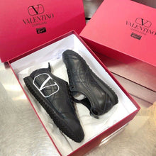Load image into Gallery viewer, Valentino x Onitsuka Tiger Sneakers Calfskin Leather Spring/Summer 2020 Collection, Black